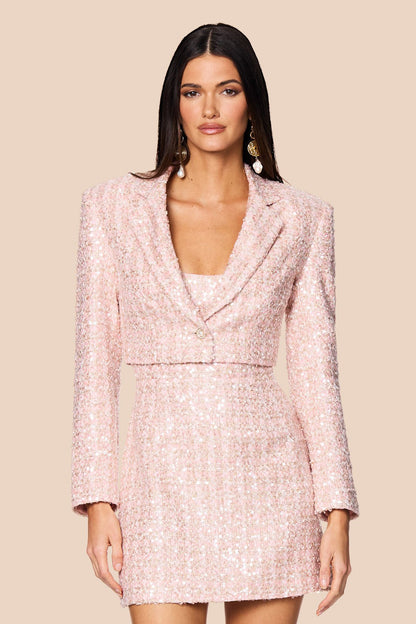 Nookie Tyler Blazer - Baby Pink